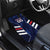Football Dominican Republic Car Mats Go Los Quisqueyanos - Wonder Print Shop