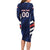 Custom Football Dominican Republic Family Matching Long Sleeve Bodycon Dress and Hawaiian Shirt Go Los Quisqueyanos - Wonder Print Shop