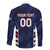 Custom Football Dominican Republic Family Matching Off The Shoulder Long Sleeve Dress and Hawaiian Shirt Go Los Quisqueyanos - Wonder Print Shop