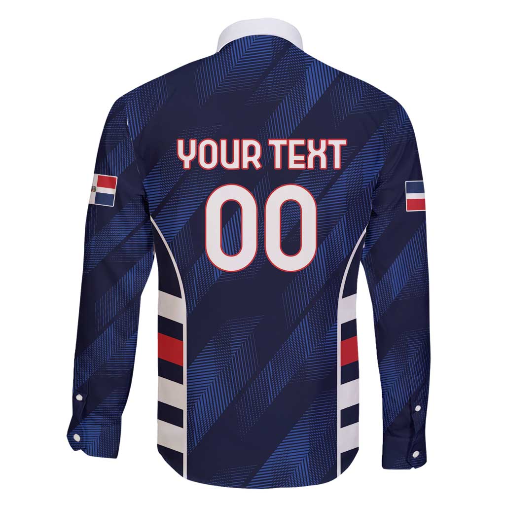 Custom Football Dominican Republic Family Matching Short Sleeve Bodycon Dress and Hawaiian Shirt Go Los Quisqueyanos - Wonder Print Shop