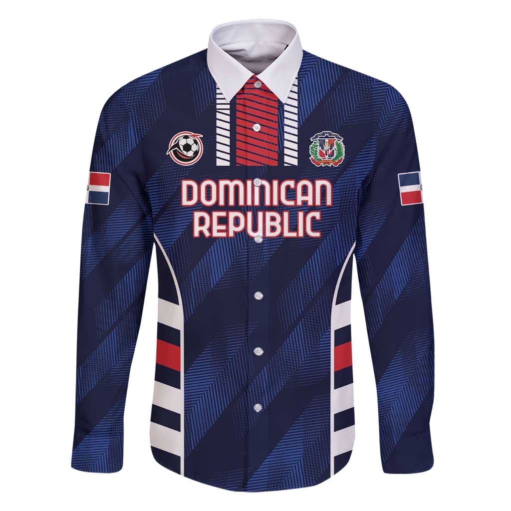 Custom Football Dominican Republic Family Matching Summer Maxi Dress and Hawaiian Shirt Go Los Quisqueyanos - Wonder Print Shop