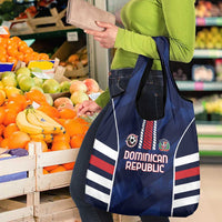 Football Dominican Republic Grocery Bag Go Los Quisqueyanos - Wonder Print Shop