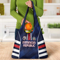 Football Dominican Republic Grocery Bag Go Los Quisqueyanos - Wonder Print Shop