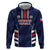 Custom Football Dominican Republic Hoodie Go Los Quisqueyanos - Wonder Print Shop