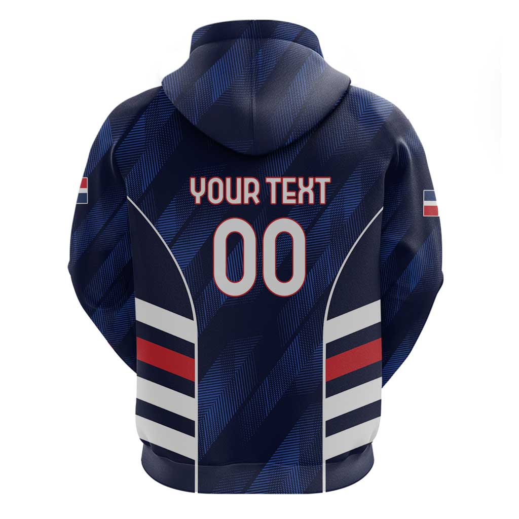 Custom Football Dominican Republic Hoodie Go Los Quisqueyanos - Wonder Print Shop