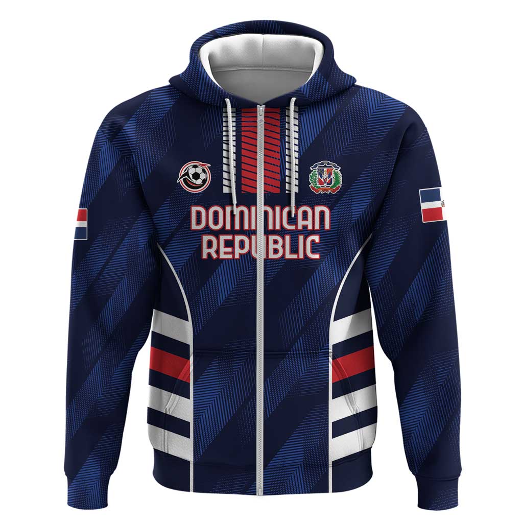Custom Football Dominican Republic Hoodie Go Los Quisqueyanos - Wonder Print Shop