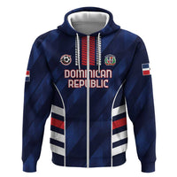 Custom Football Dominican Republic Hoodie Go Los Quisqueyanos - Wonder Print Shop