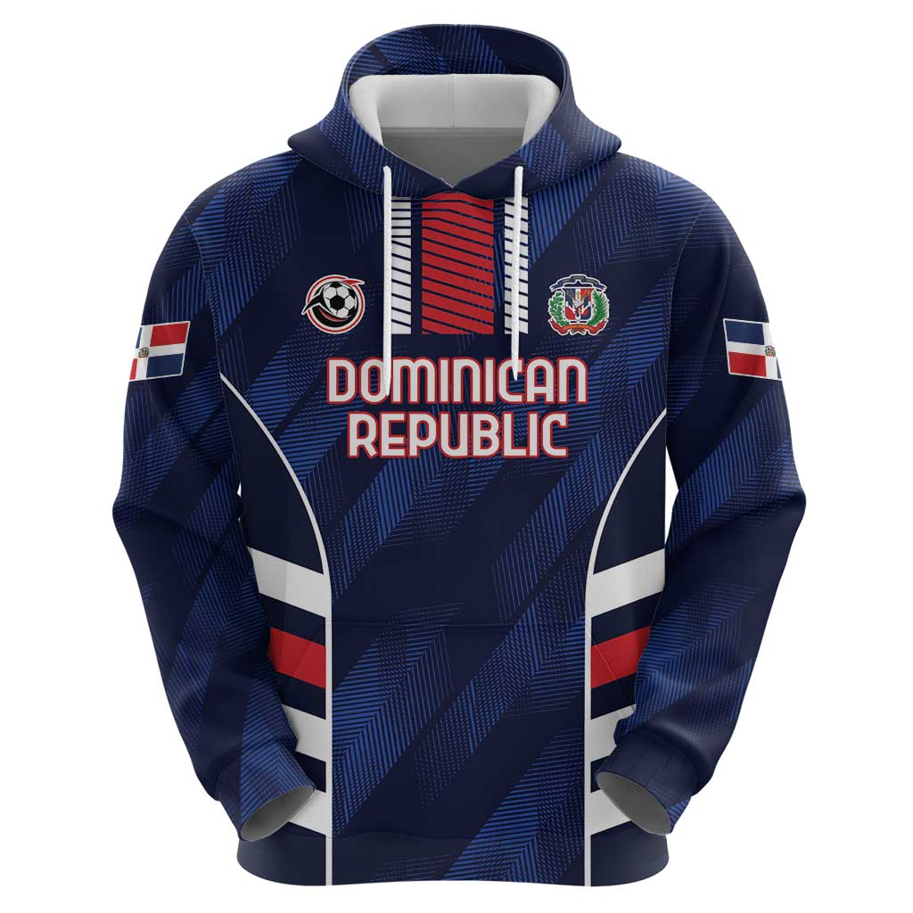 Custom Football Dominican Republic Hoodie Go Los Quisqueyanos - Wonder Print Shop