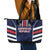 Football Dominican Republic Leather Tote Bag Go Los Quisqueyanos - Wonder Print Shop
