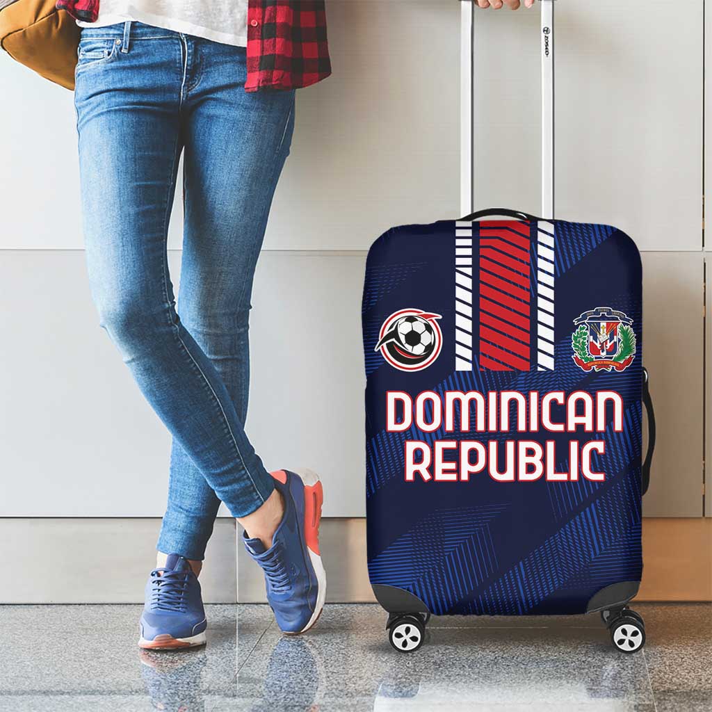Football Dominican Republic Luggage Cover Go Los Quisqueyanos - Wonder Print Shop