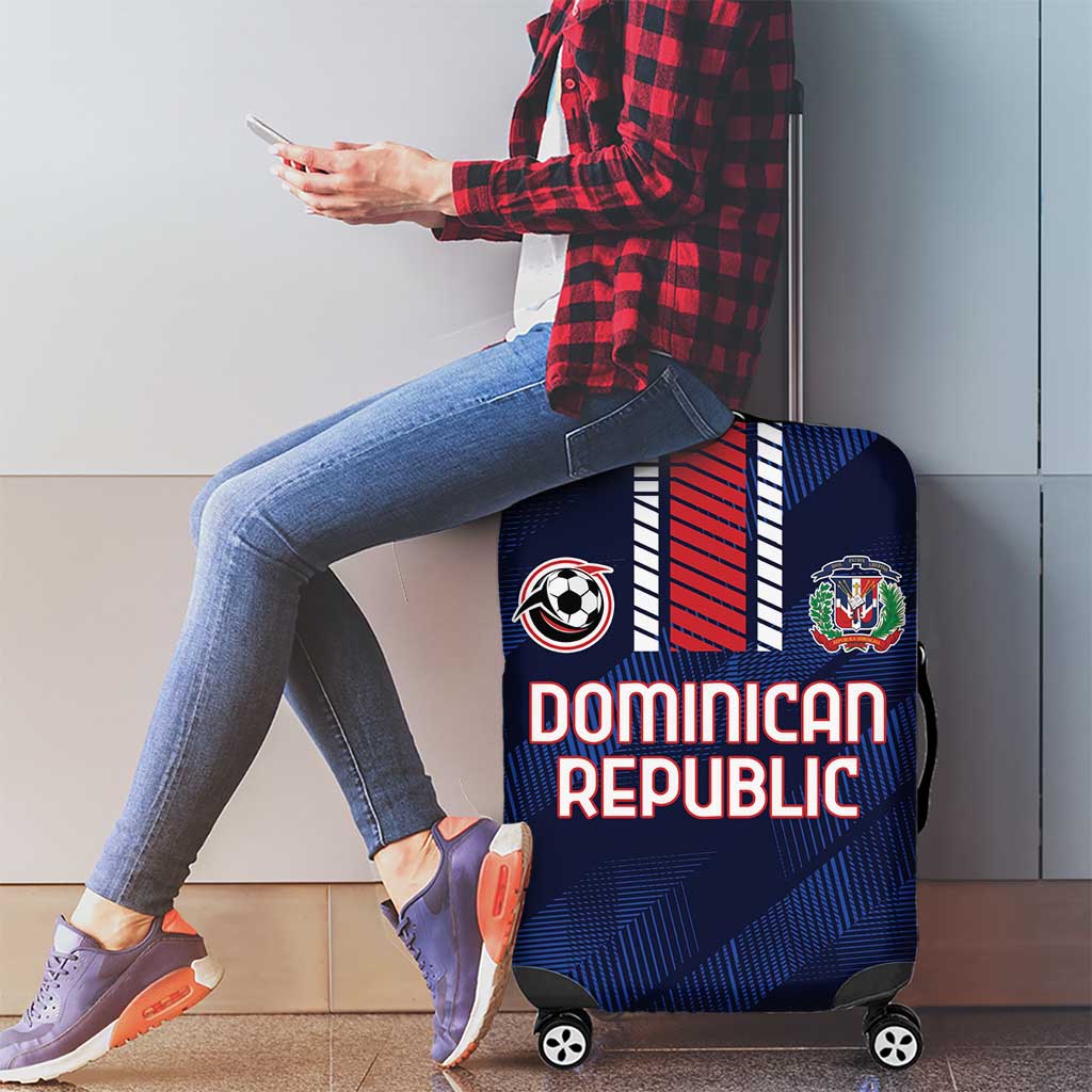 Football Dominican Republic Luggage Cover Go Los Quisqueyanos - Wonder Print Shop