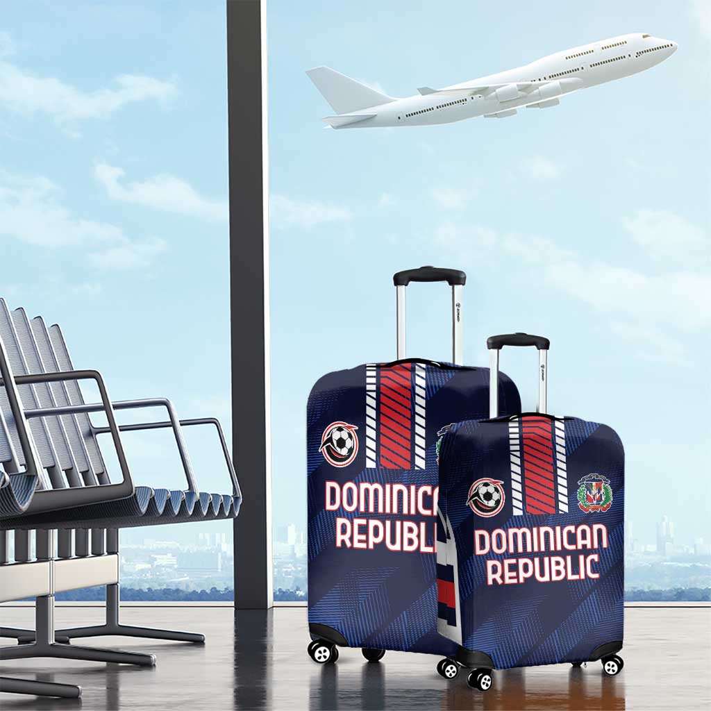 Football Dominican Republic Luggage Cover Go Los Quisqueyanos - Wonder Print Shop