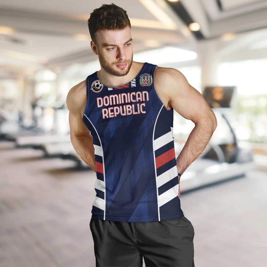 Custom Football Dominican Republic Men Tank Top Go Los Quisqueyanos - Wonder Print Shop