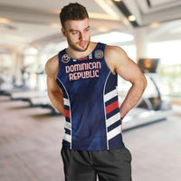 Custom Football Dominican Republic Men Tank Top Go Los Quisqueyanos - Wonder Print Shop