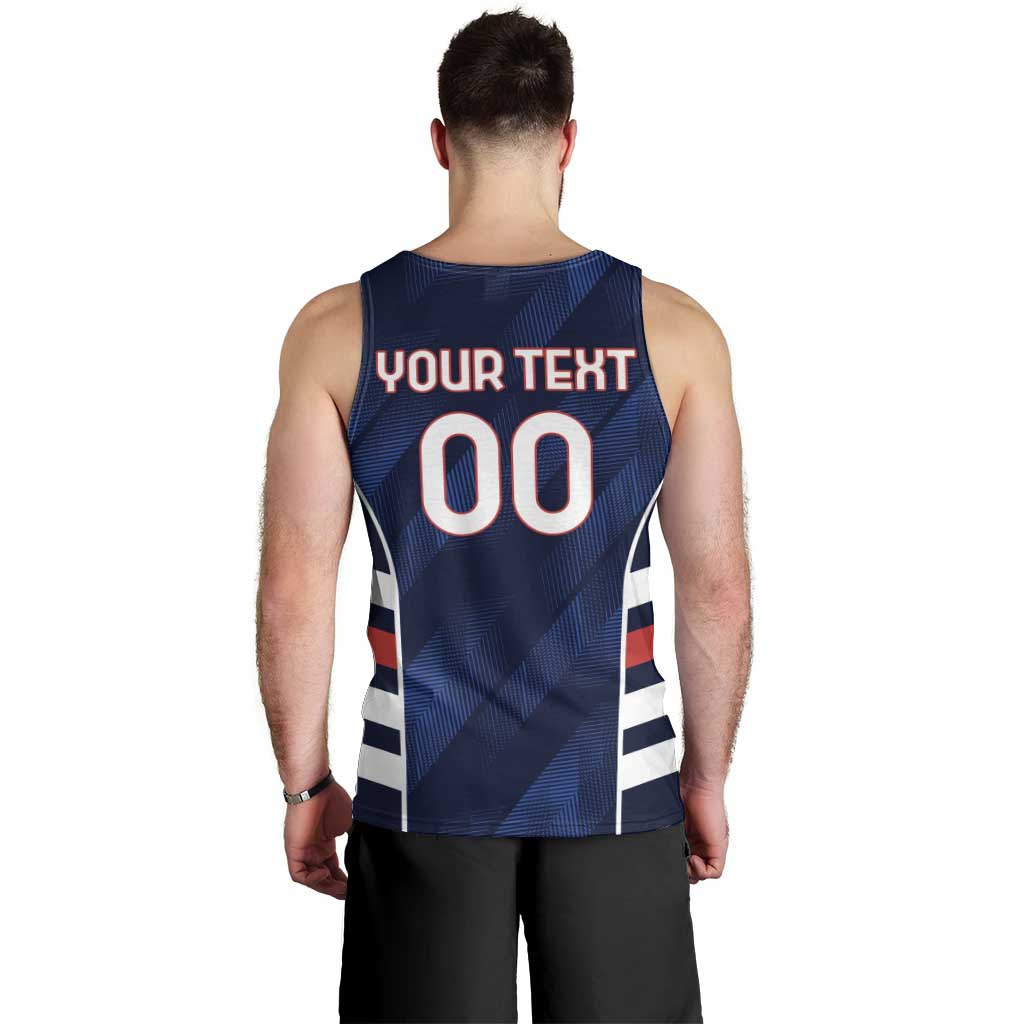 Custom Football Dominican Republic Men Tank Top Go Los Quisqueyanos - Wonder Print Shop