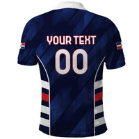 Custom Football Dominican Republic Polo Shirt Go Los Quisqueyanos - Wonder Print Shop