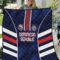 Football Dominican Republic Quilt Go Los Quisqueyanos - Wonder Print Shop