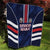 Football Dominican Republic Quilt Go Los Quisqueyanos - Wonder Print Shop