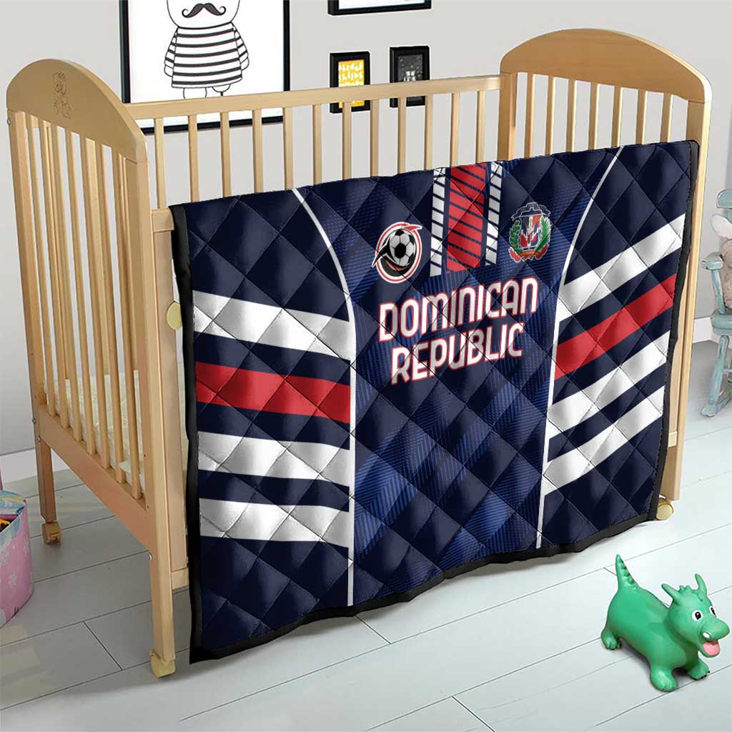 Football Dominican Republic Quilt Go Los Quisqueyanos - Wonder Print Shop