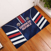 Football Dominican Republic Rubber Doormat Go Los Quisqueyanos - Wonder Print Shop