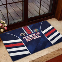Football Dominican Republic Rubber Doormat Go Los Quisqueyanos - Wonder Print Shop