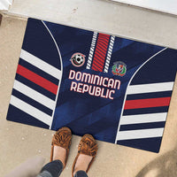 Football Dominican Republic Rubber Doormat Go Los Quisqueyanos - Wonder Print Shop