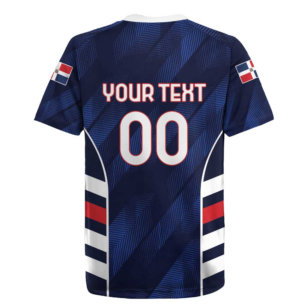 Custom Football Dominican Republic Rugby Jersey Go Los Quisqueyanos - Wonder Print Shop