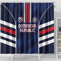 Football Dominican Republic Shower Curtain Go Los Quisqueyanos - Wonder Print Shop