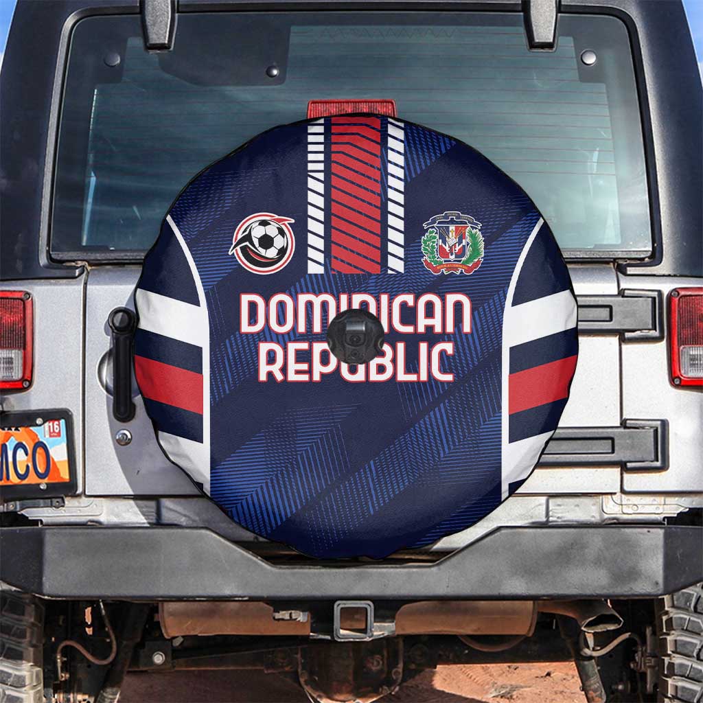 Football Dominican Republic Spare Tire Cover Go Los Quisqueyanos - Wonder Print Shop