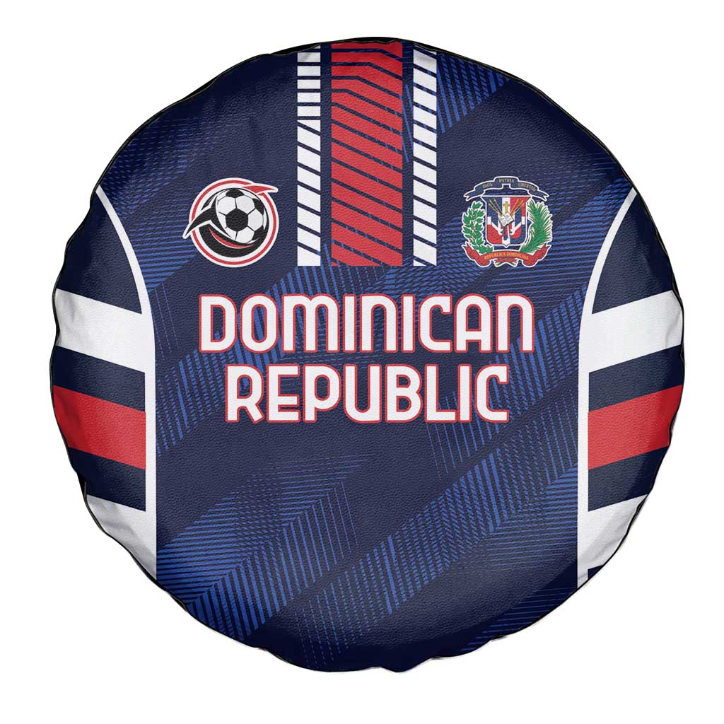 Football Dominican Republic Spare Tire Cover Go Los Quisqueyanos - Wonder Print Shop