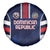 Football Dominican Republic Spare Tire Cover Go Los Quisqueyanos - Wonder Print Shop