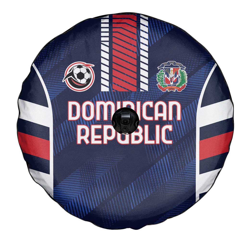 Football Dominican Republic Spare Tire Cover Go Los Quisqueyanos - Wonder Print Shop
