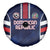 Football Dominican Republic Spare Tire Cover Go Los Quisqueyanos - Wonder Print Shop