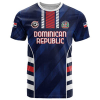 Custom Football Dominican Republic T Shirt Go Los Quisqueyanos - Wonder Print Shop