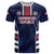 Custom Football Dominican Republic T Shirt Go Los Quisqueyanos - Wonder Print Shop