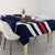 Football Dominican Republic Tablecloth Go Los Quisqueyanos - Wonder Print Shop