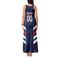 Custom Football Dominican Republic Tank Maxi Dress Go Los Quisqueyanos - Wonder Print Shop