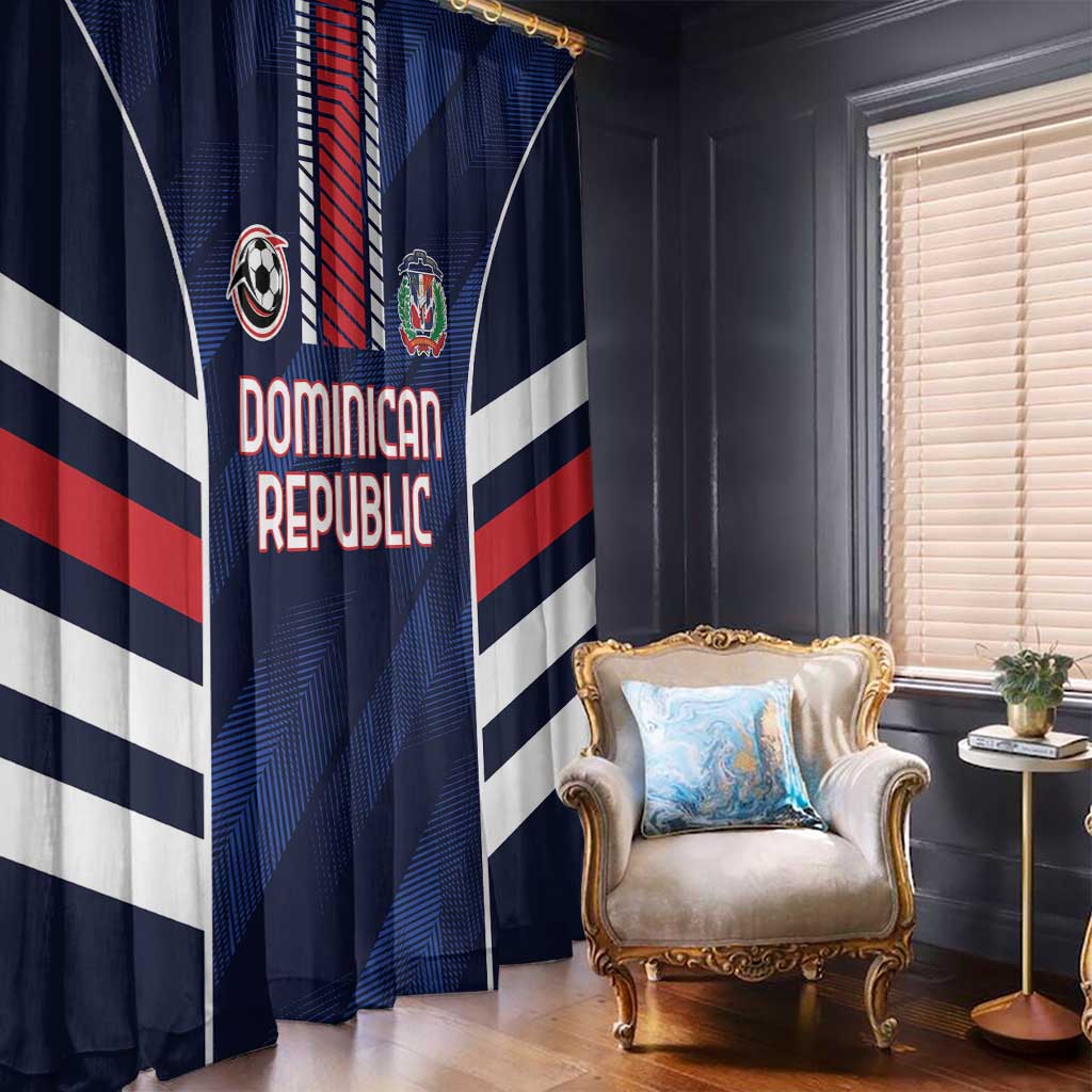 Football Dominican Republic Window Curtain Go Los Quisqueyanos - Wonder Print Shop