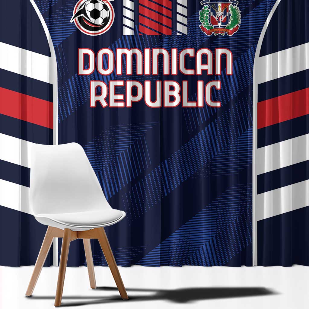 Football Dominican Republic Window Curtain Go Los Quisqueyanos - Wonder Print Shop