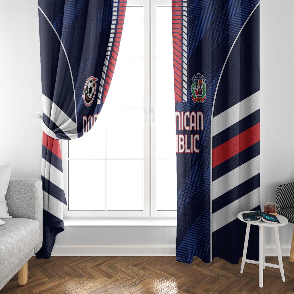Football Dominican Republic Window Curtain Go Los Quisqueyanos - Wonder Print Shop