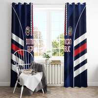 Football Dominican Republic Window Curtain Go Los Quisqueyanos - Wonder Print Shop