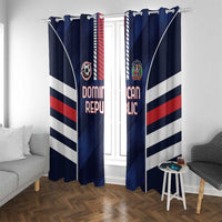 Football Dominican Republic Window Curtain Go Los Quisqueyanos - Wonder Print Shop