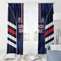 Football Dominican Republic Window Curtain Go Los Quisqueyanos - Wonder Print Shop