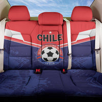 Football Chile Back Car Seat Cover Vamos La Roja - Wonder Print Shop