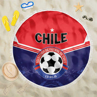 Football Chile Beach Blanket Vamos La Roja - Wonder Print Shop