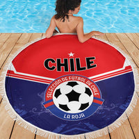 Football Chile Beach Blanket Vamos La Roja - Wonder Print Shop
