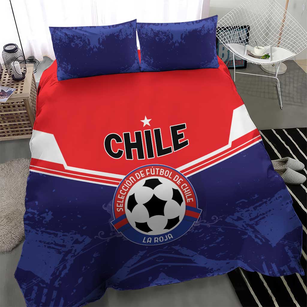 Football Chile Bedding Set Vamos La Roja - Wonder Print Shop