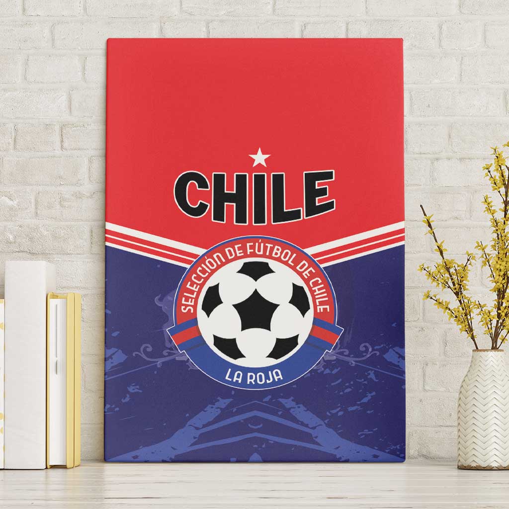 Football Chile Canvas Wall Art Vamos La Roja - Wonder Print Shop