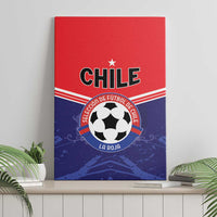 Football Chile Canvas Wall Art Vamos La Roja - Wonder Print Shop