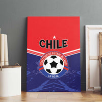Football Chile Canvas Wall Art Vamos La Roja - Wonder Print Shop